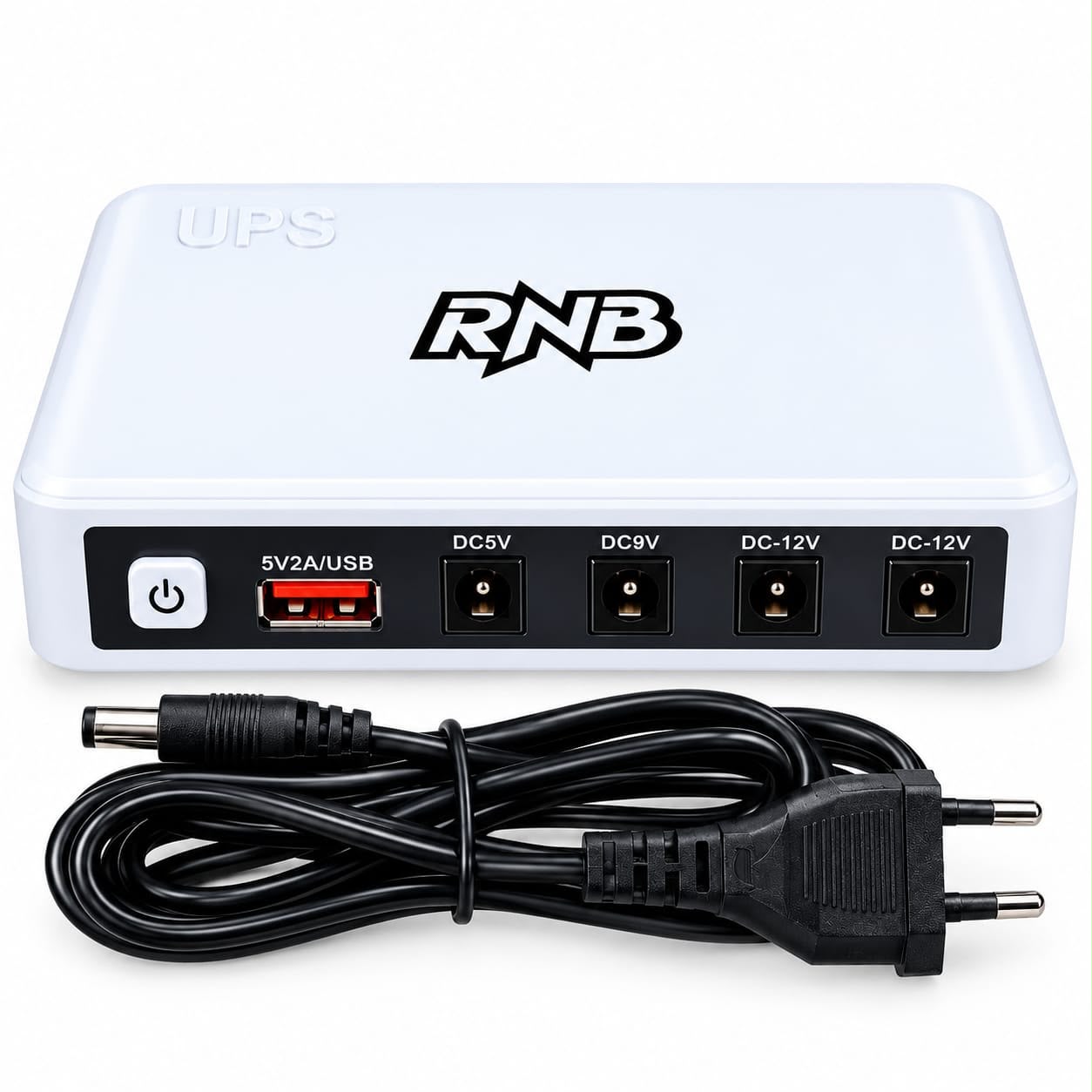 RNB 10000mAh Smart Mini DC UPS for Wi-Fi Router, ONU, & CCTV