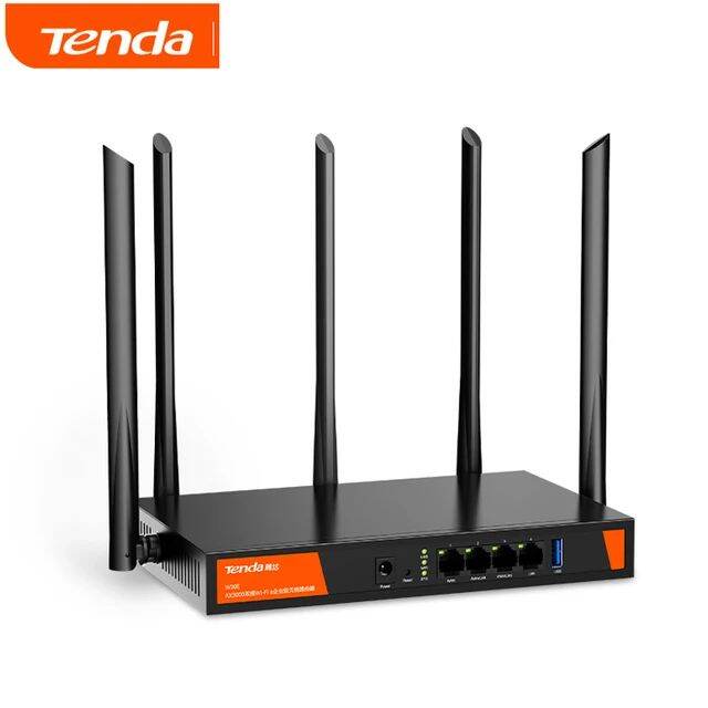 Tenda W30E AX3000 Dual Band WiFi-6 Wireless Hotspot Router