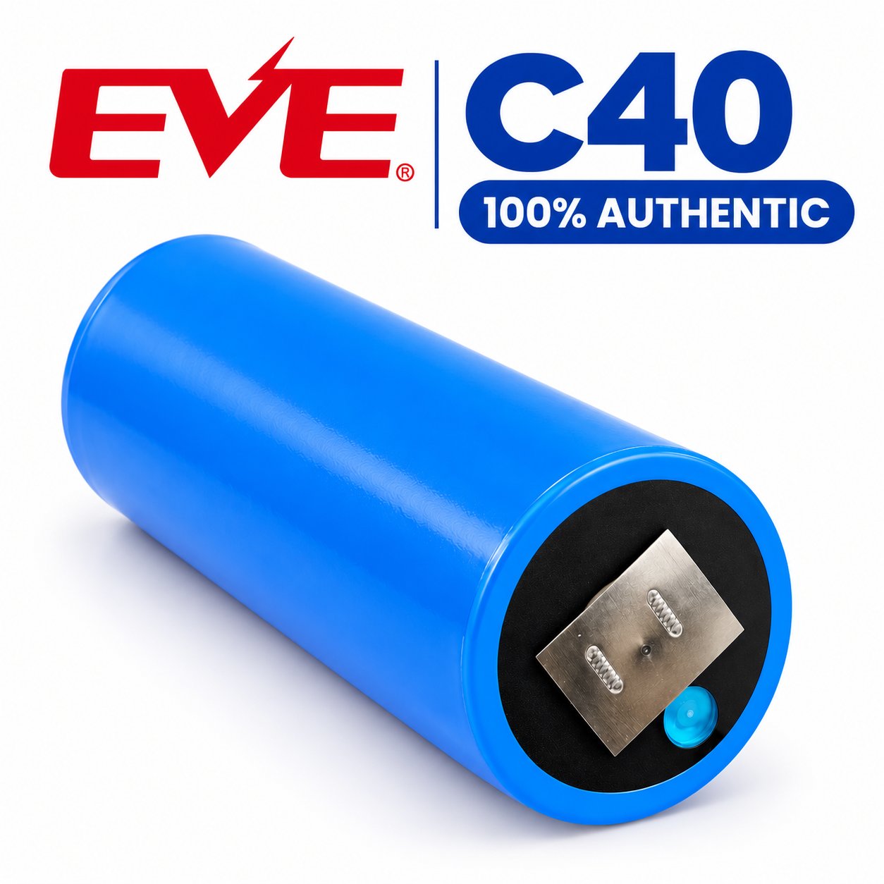 EVE C40 40135 LiFePO4 Cylindrical Rechargeable Battery Cell 100% Authentic
